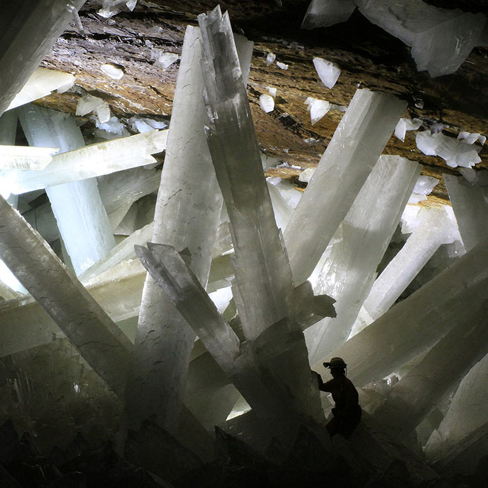 Cristales cueva de Naica
